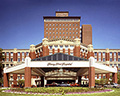 An old brick hospital building